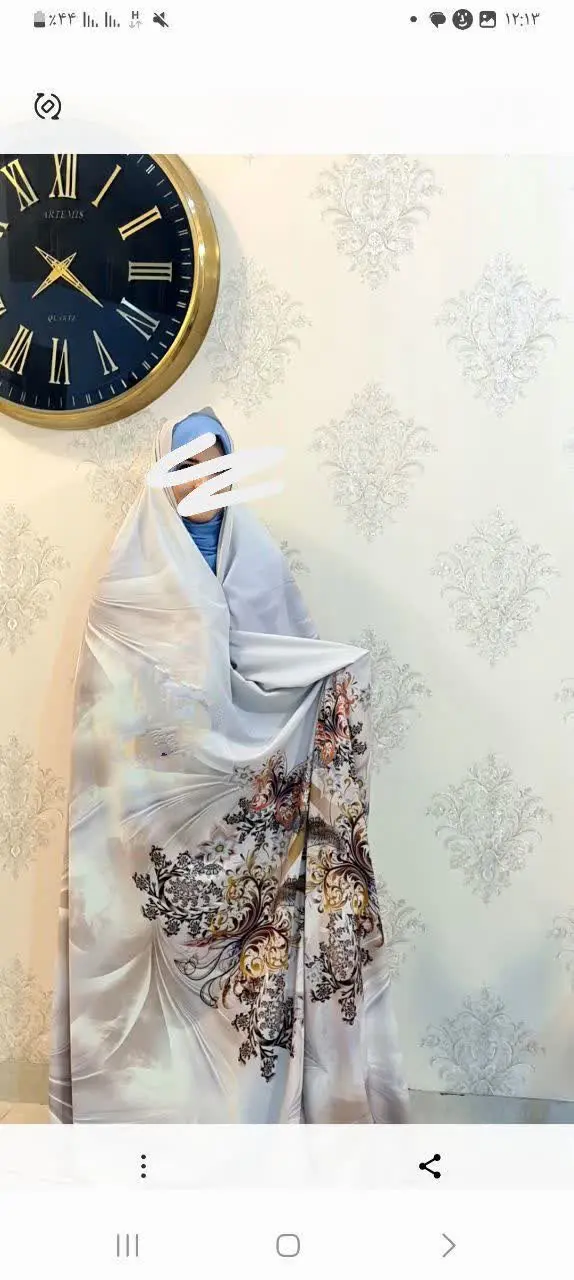 چادر رنگی‌های زیبامون جنس سوپر الگانس ابریشم😍
