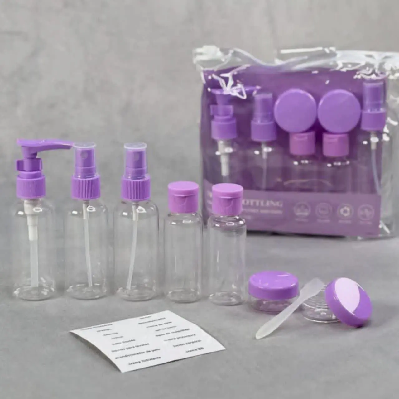 ✅ پک بطری مسافرتی