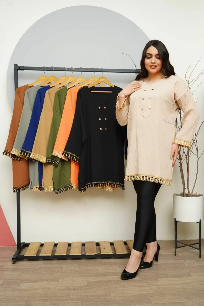 👚نام: تونیک مانتویی
