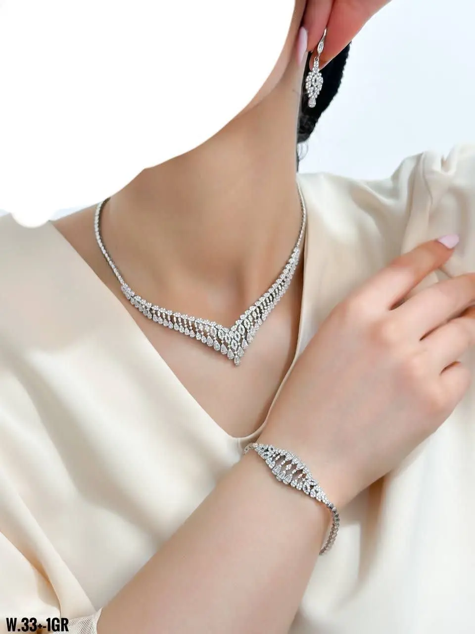 نیم ست سرویس نقره 😍
