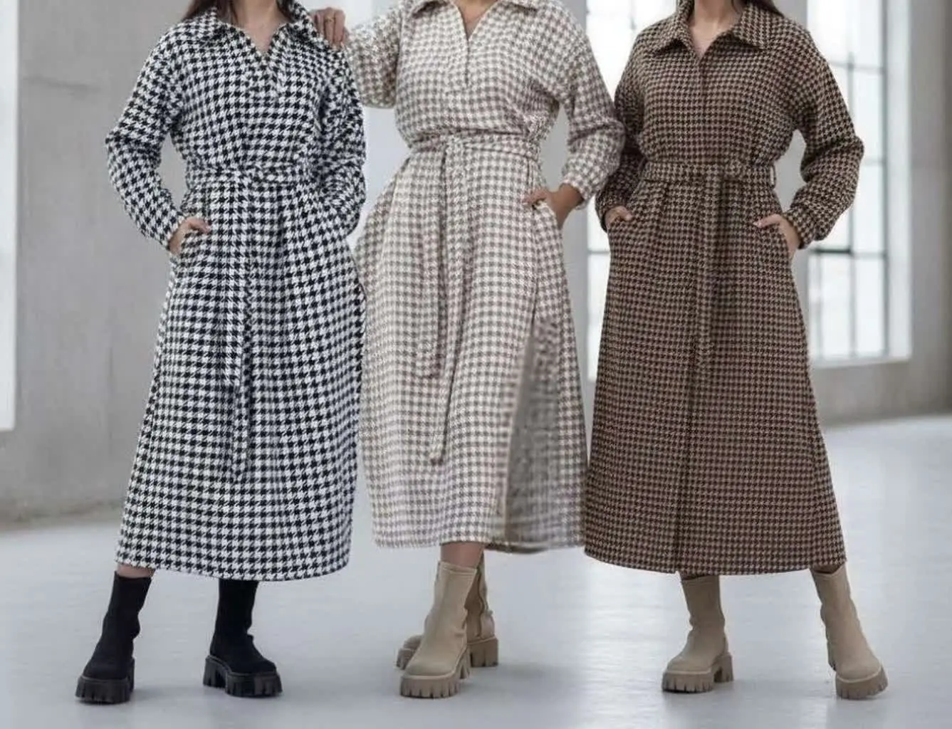 کفتان جلو بسته صنوبر