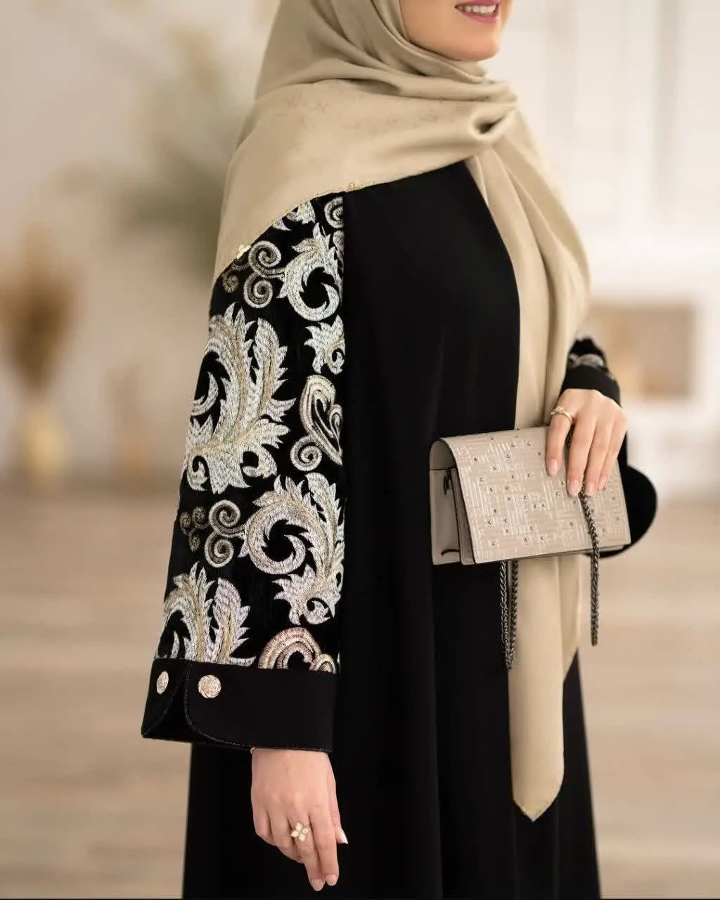 ✅مانتو عبایی یه کار شیک و خ...