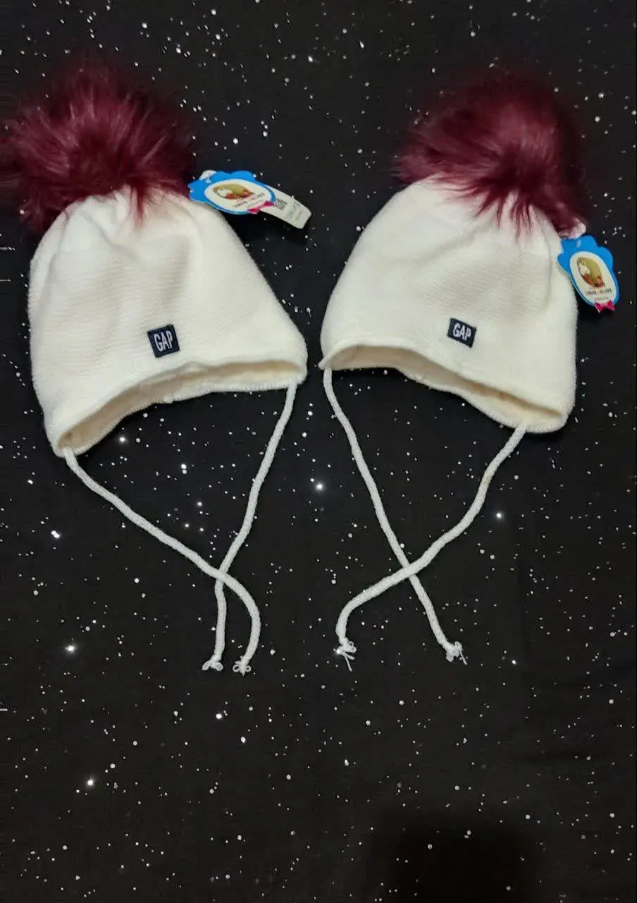 کلاه نوزادی بافتنی🧶 ضخیم
