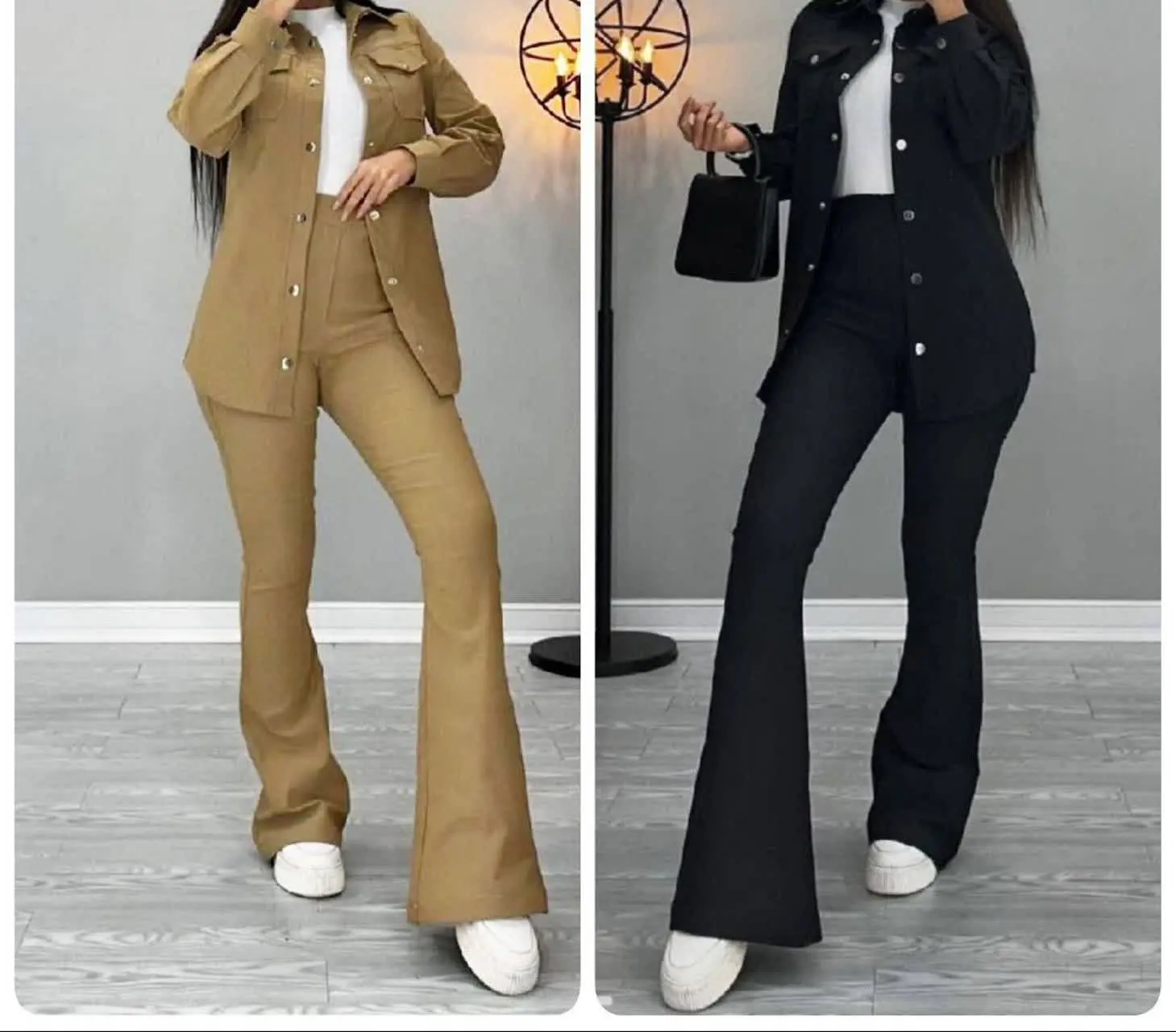 👚نام: ست دوتیکه کتان😍😍
