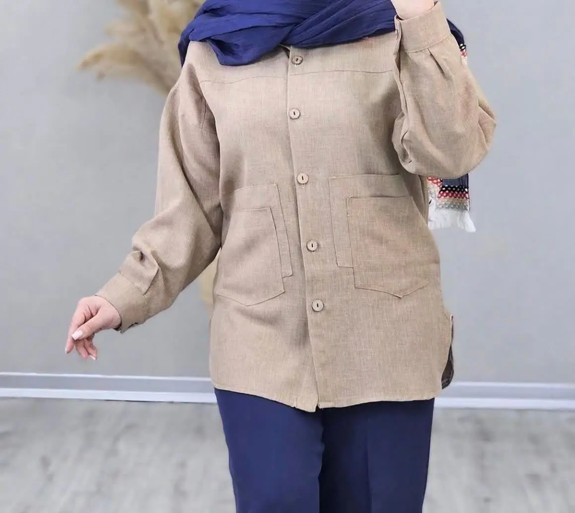 مانتو شانتون چهار جیب