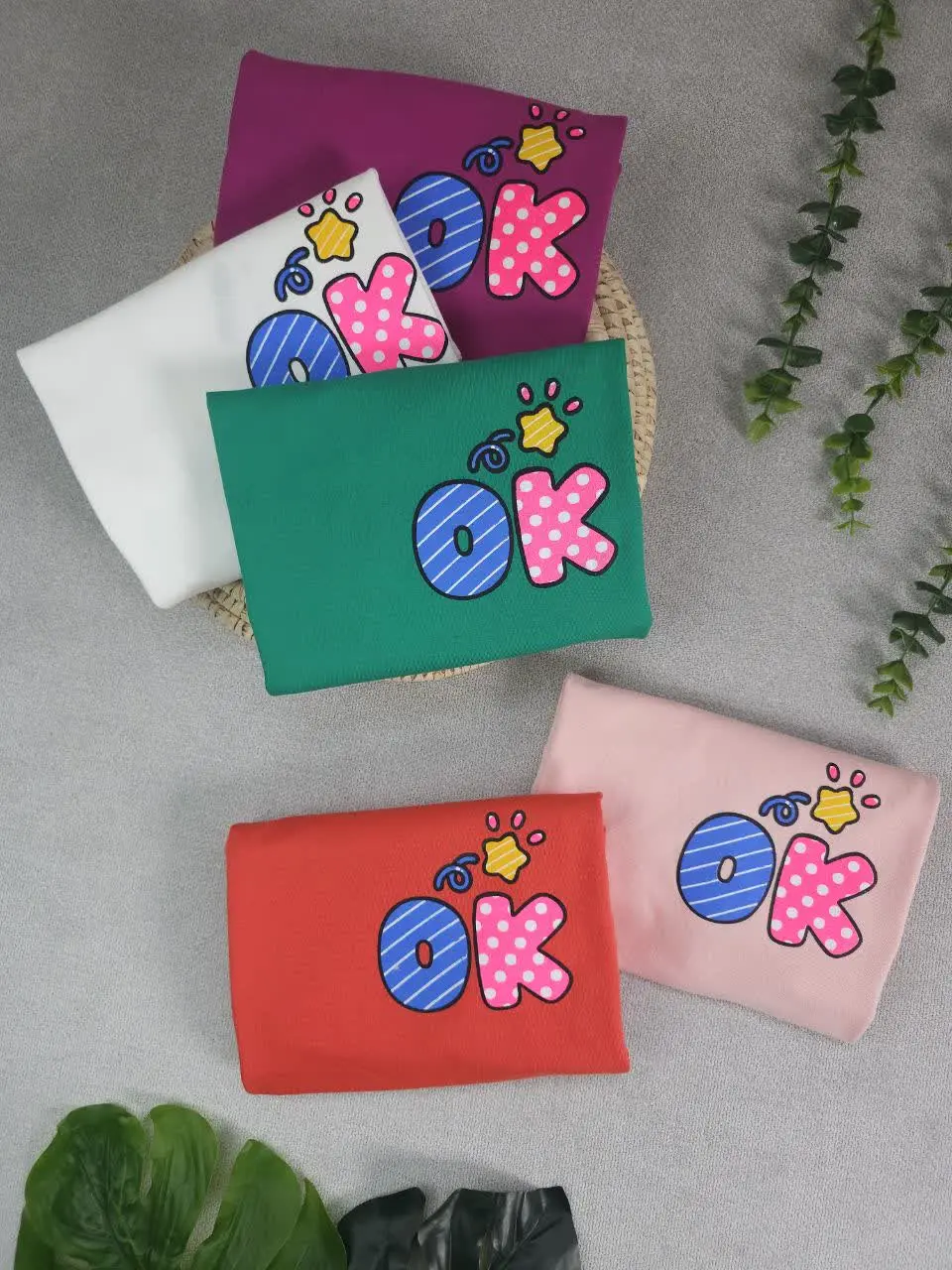 تیشرت دخترانه Ok
