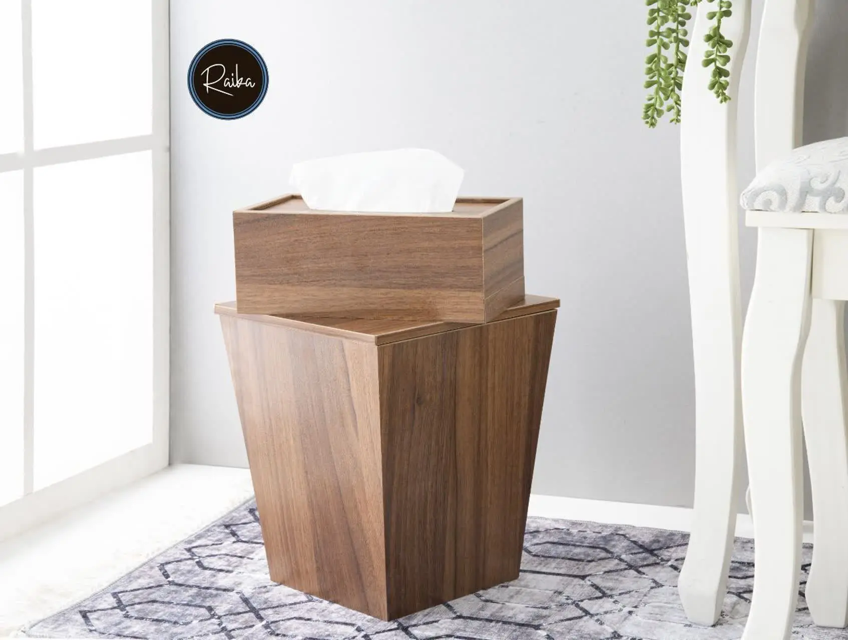 #جا_دستمالی و #سطل_دربدار رایکا
