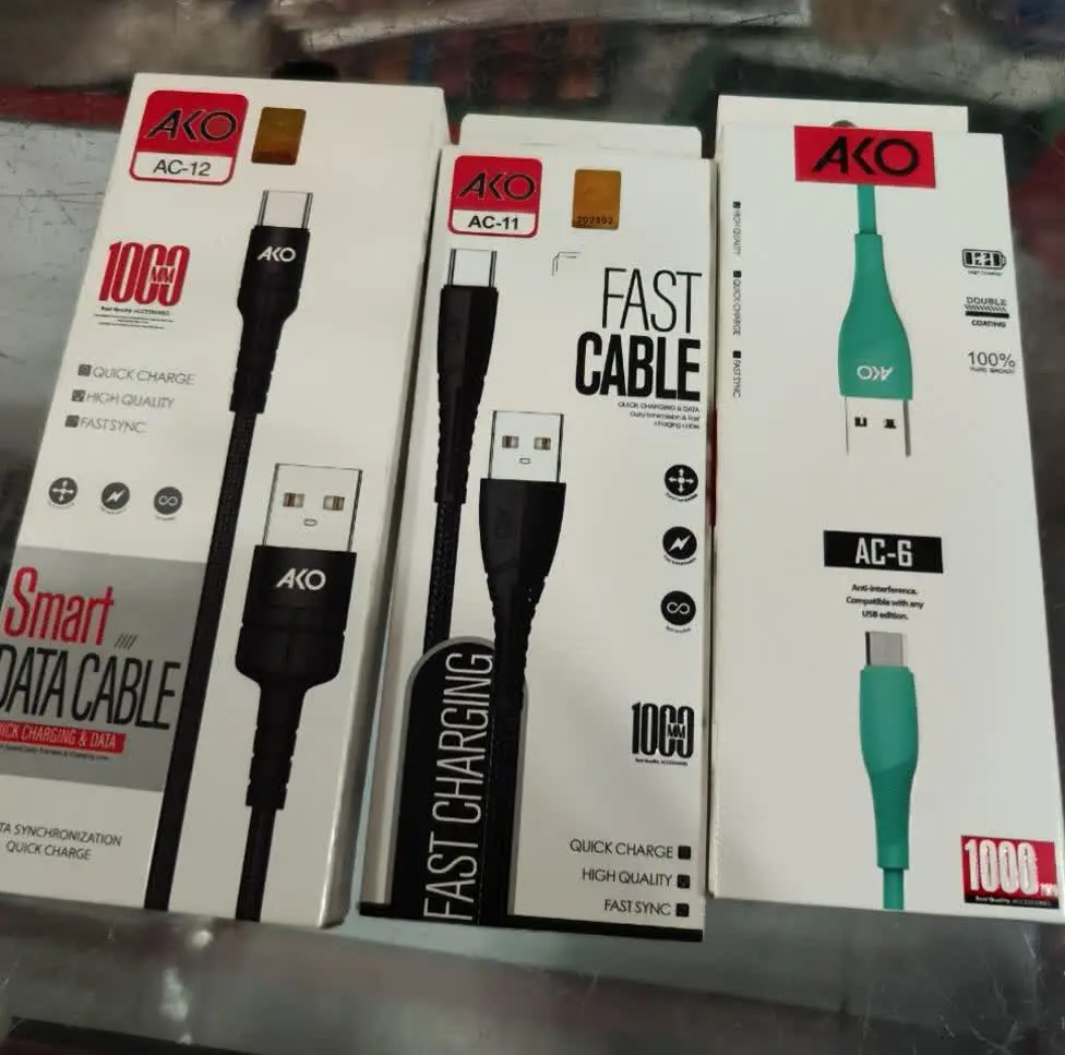 سه مدل کابل ako
