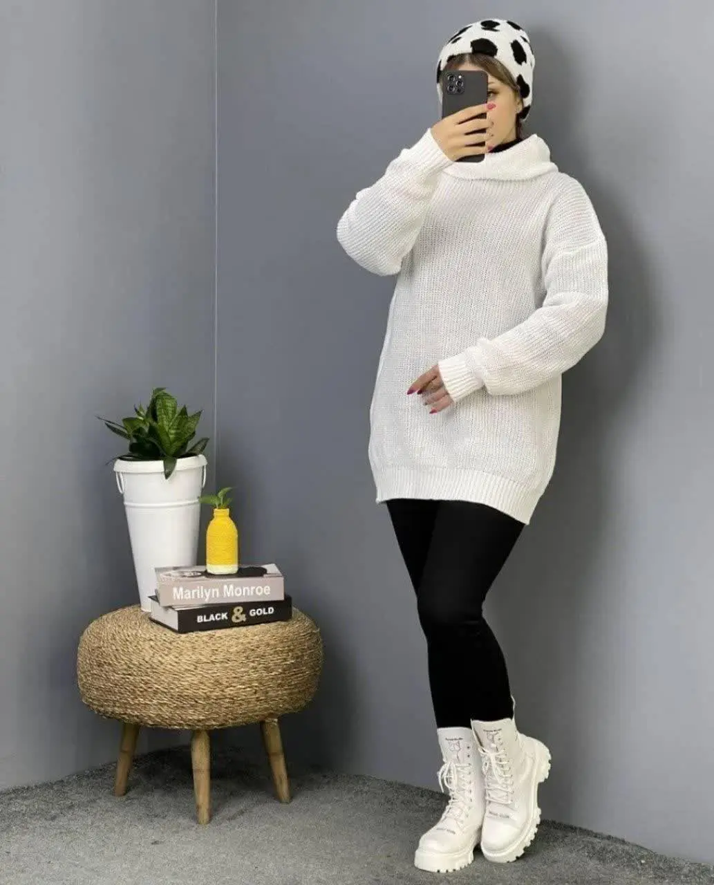 🍁نام: بافت یقه شل
