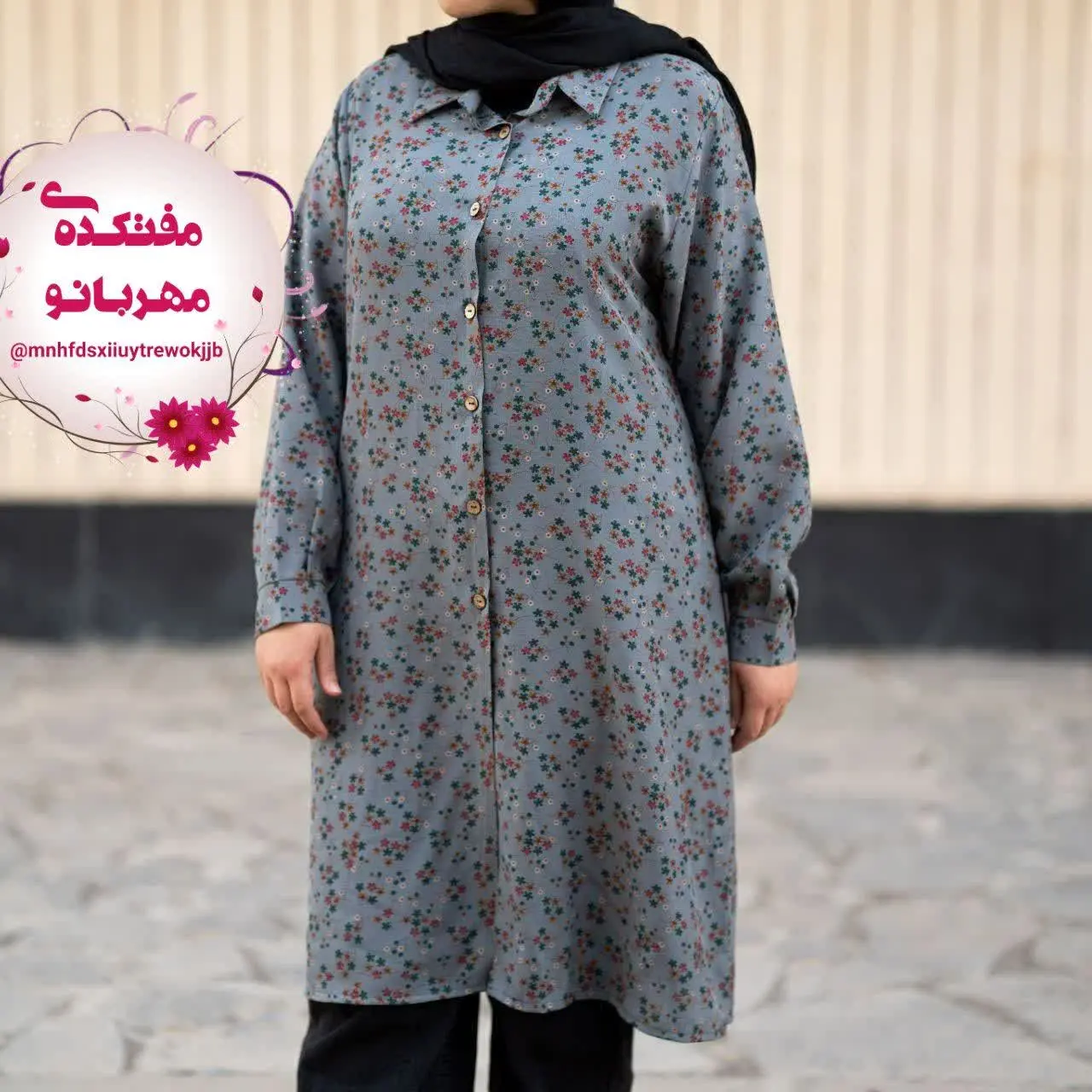 🎊🎊 مانتو شانتون نخ چاپی
