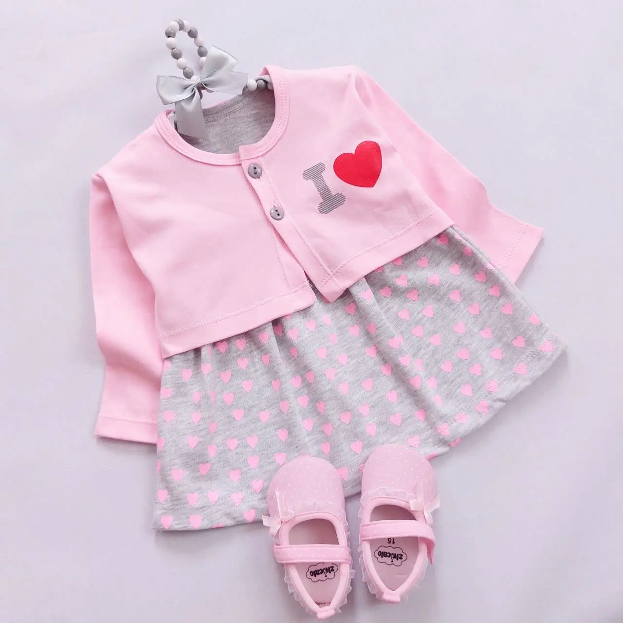 کت سارافون صورتی قلبی 🩷
