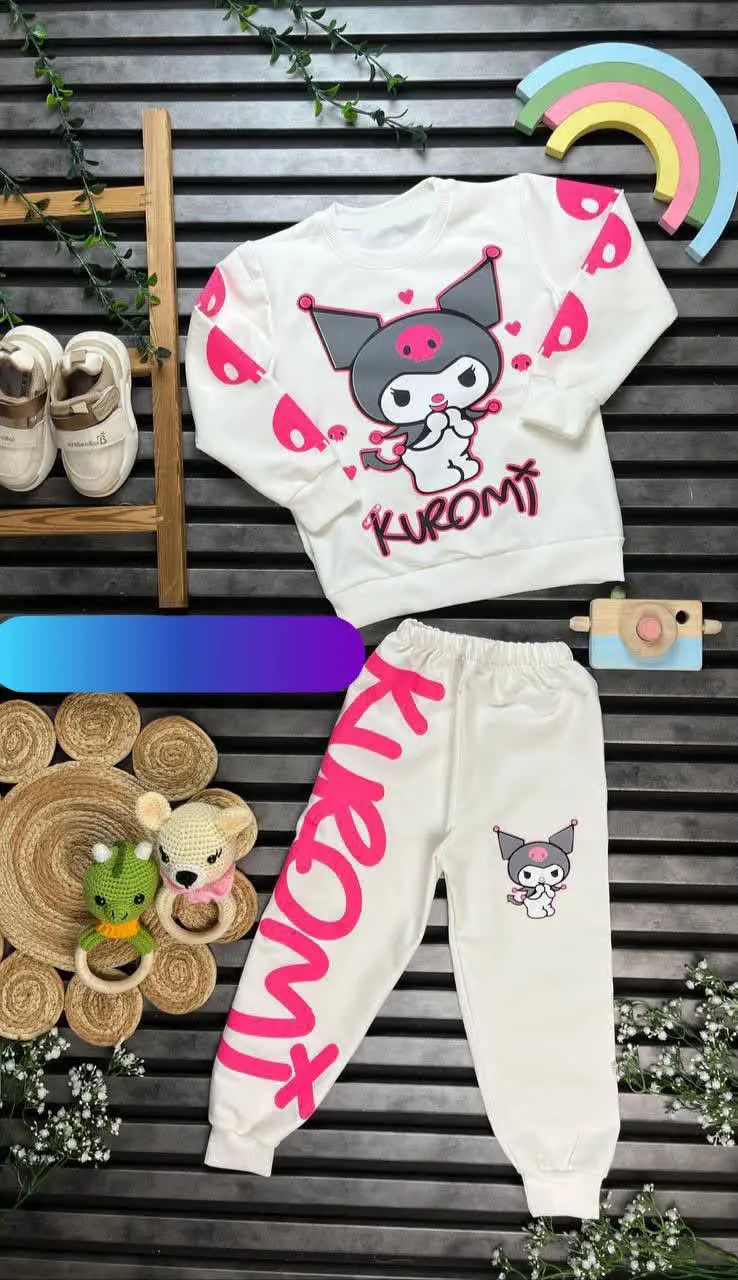 🔮بلوز شلوار کرومی دخترانه 🔮
