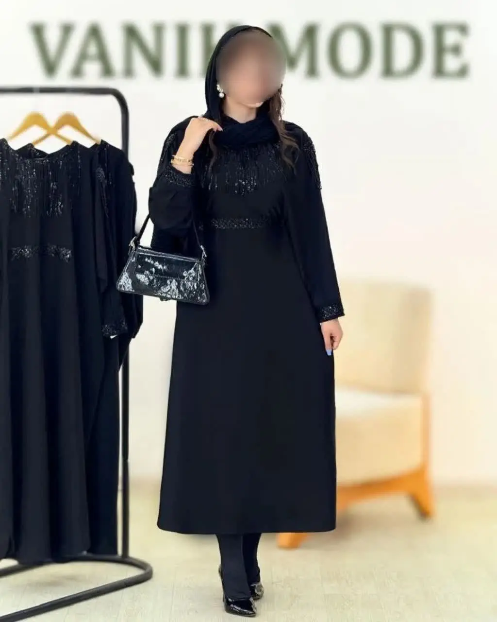 ✔️نام: مانتو عبایی نوردخت