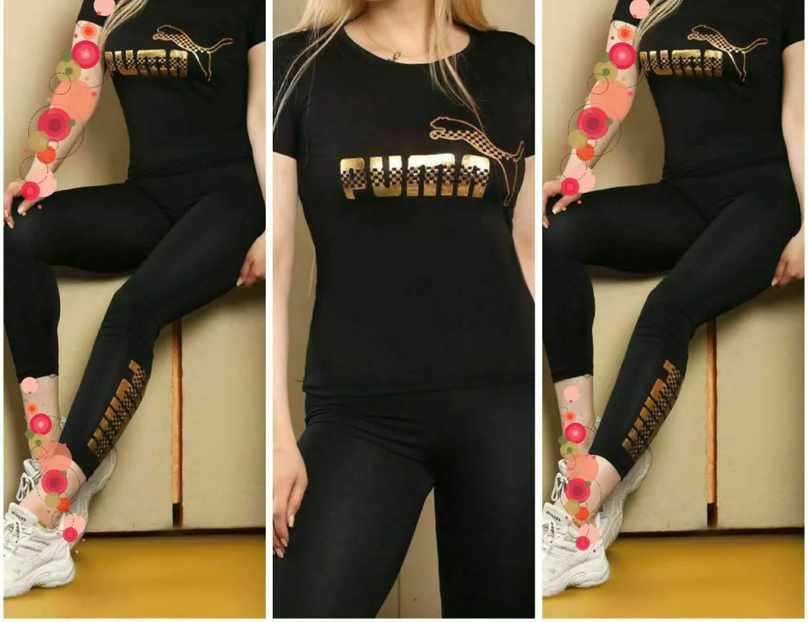 ❤️نام: تیشرت و ساپورت مدل puma
