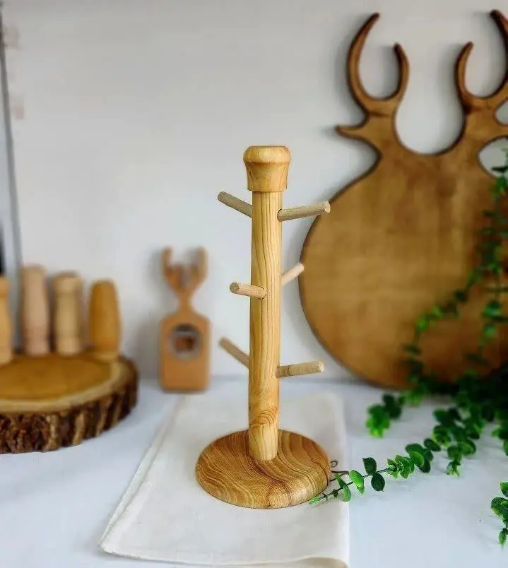 استند فنجان چوبی 😍😍
