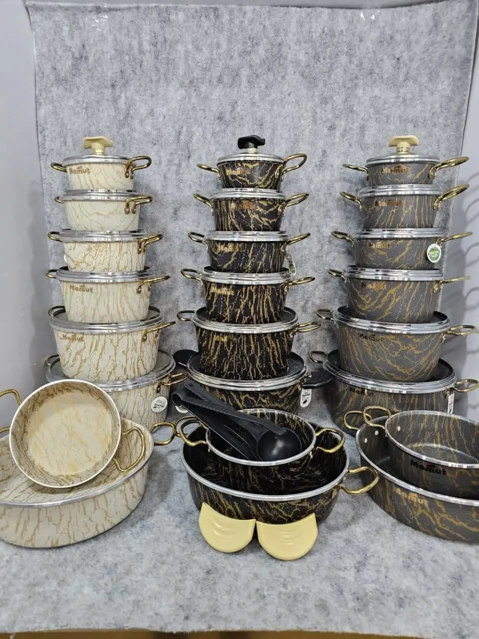 #سرویس قابلمه ۲۱ پارچه ماموت🍓 Mamut
