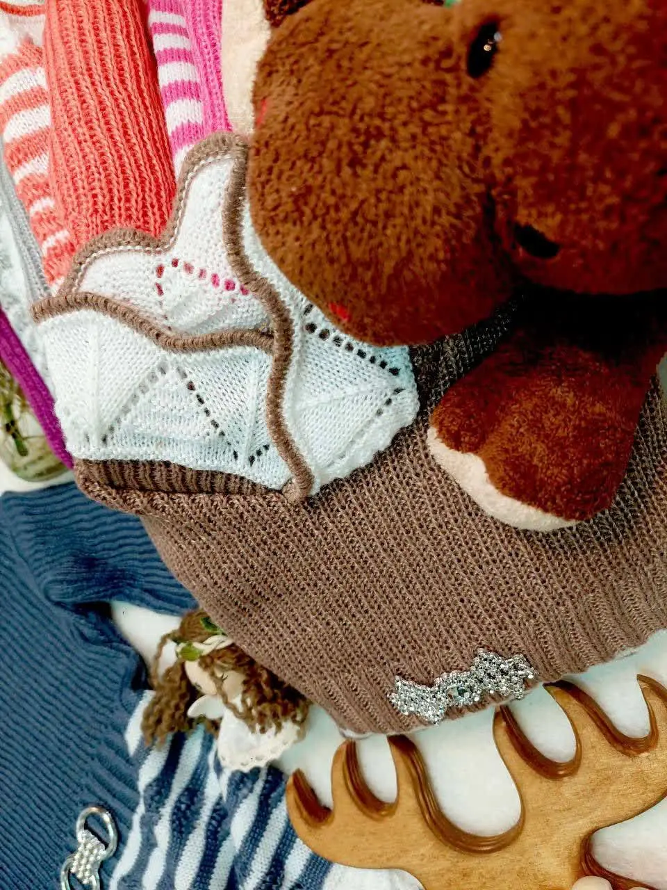 #دخترانه #بافت حراجی (ردیف ٢٥١٣) 
