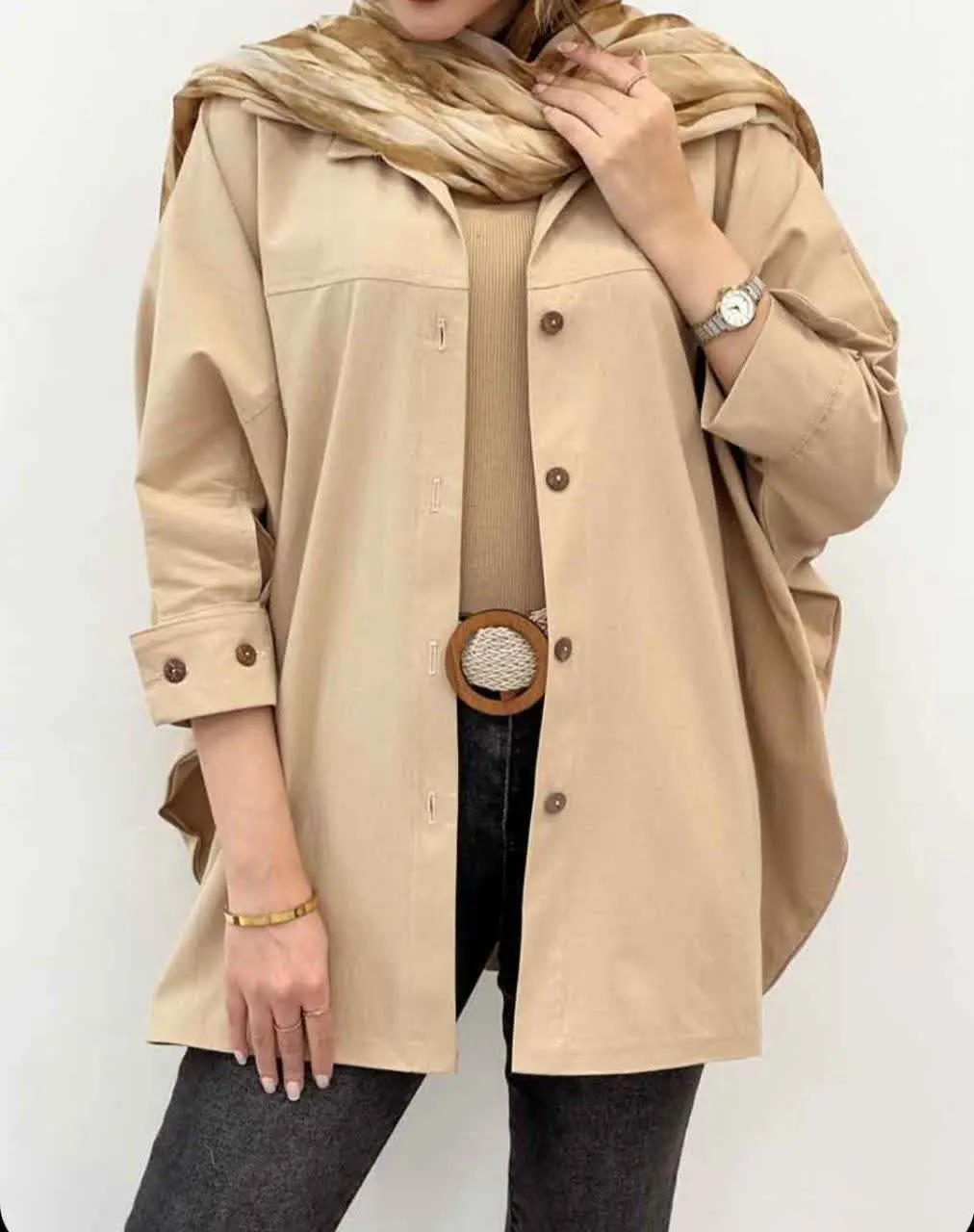 🌸 نام: مدل آستین دو دکمه
