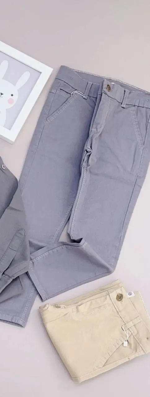 شلوارهای کتان پسرانه
