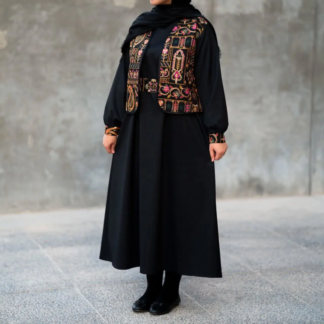 #شارژ مجدد وست وپیراهن 🥰با پارچه متفاوت🤩
