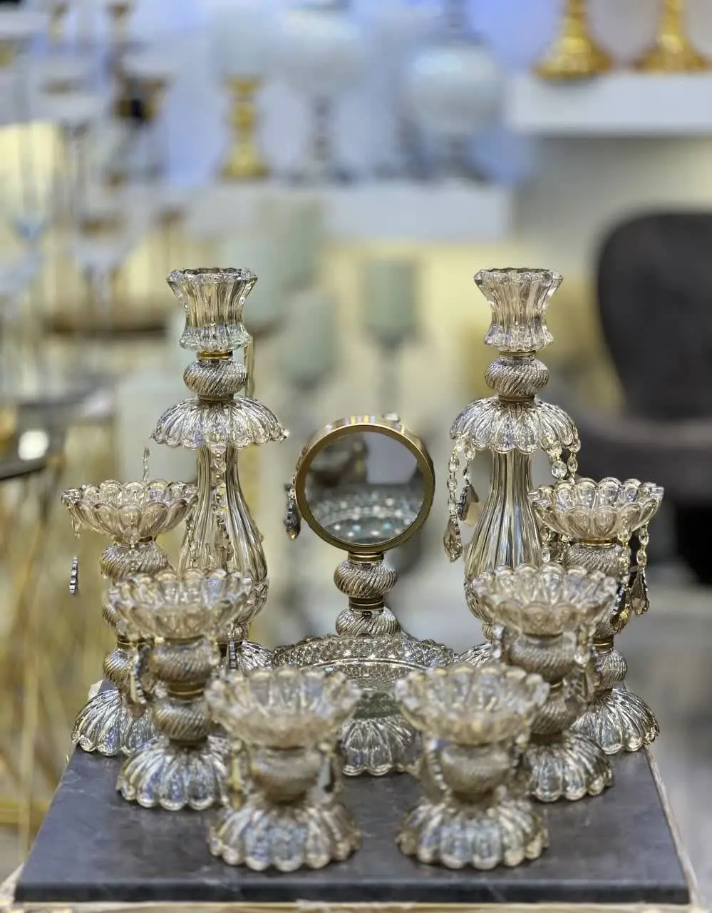 هفت سین ۱۰تیکه سلطنتی شامپاینی …. کد: ۳۵۶۱
