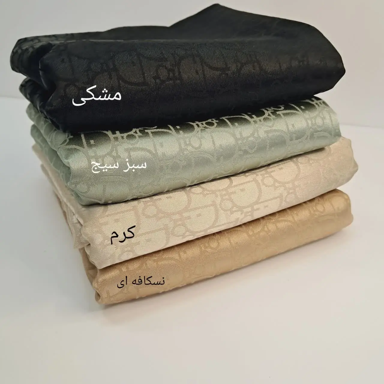 🎀روسری های مجلسی ساتن ژاکارد