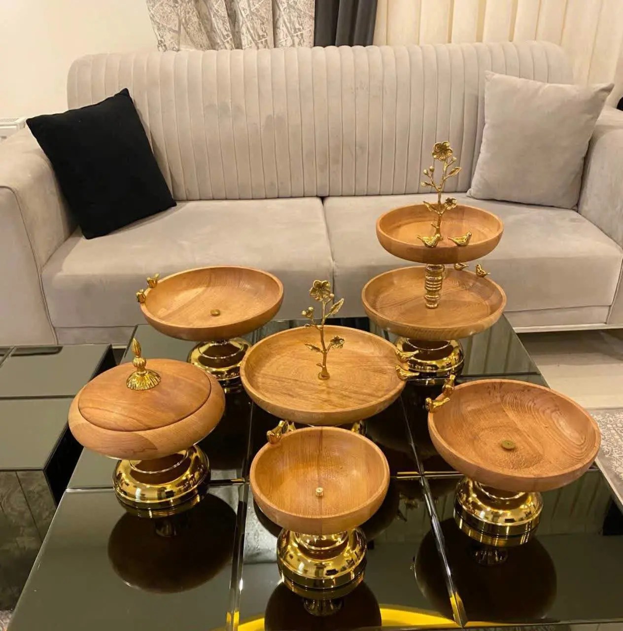 سرویس ۶ تکه چوبی
