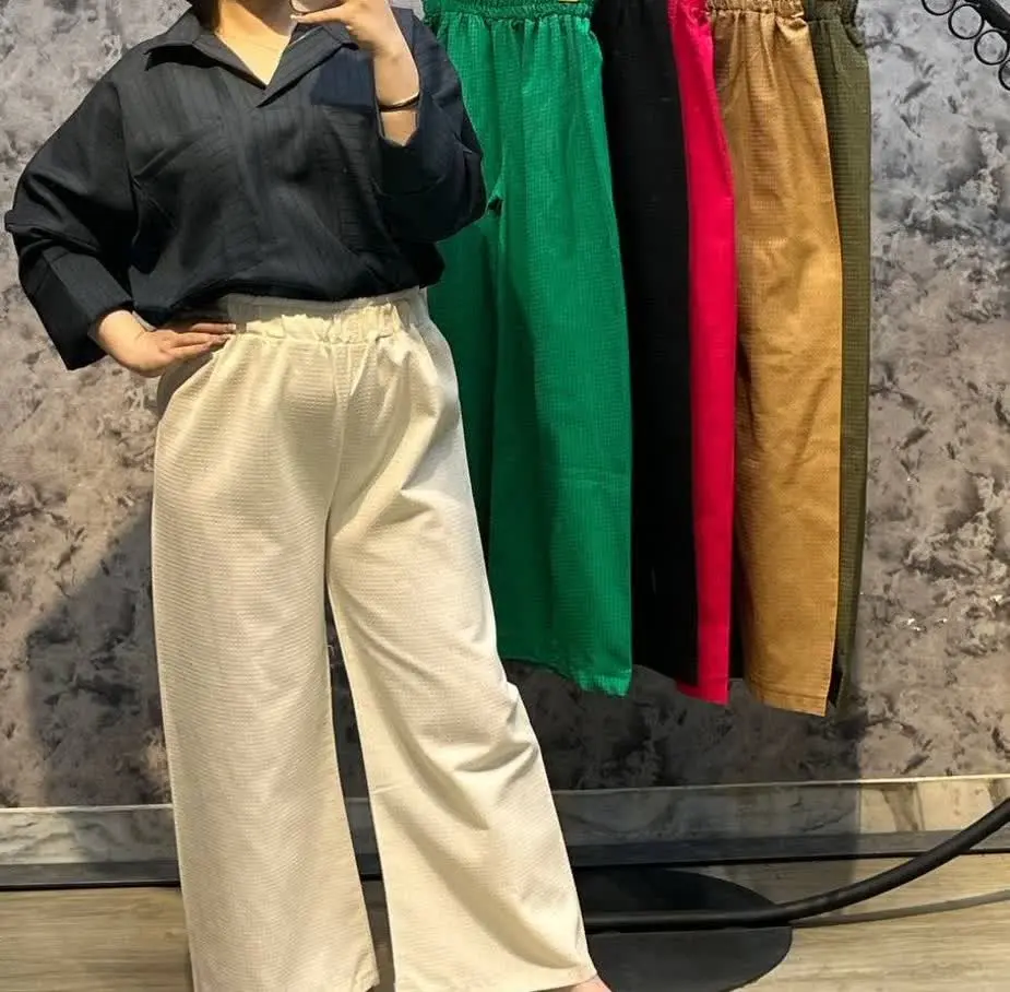 شلوار دامنی بیسکویتی 
