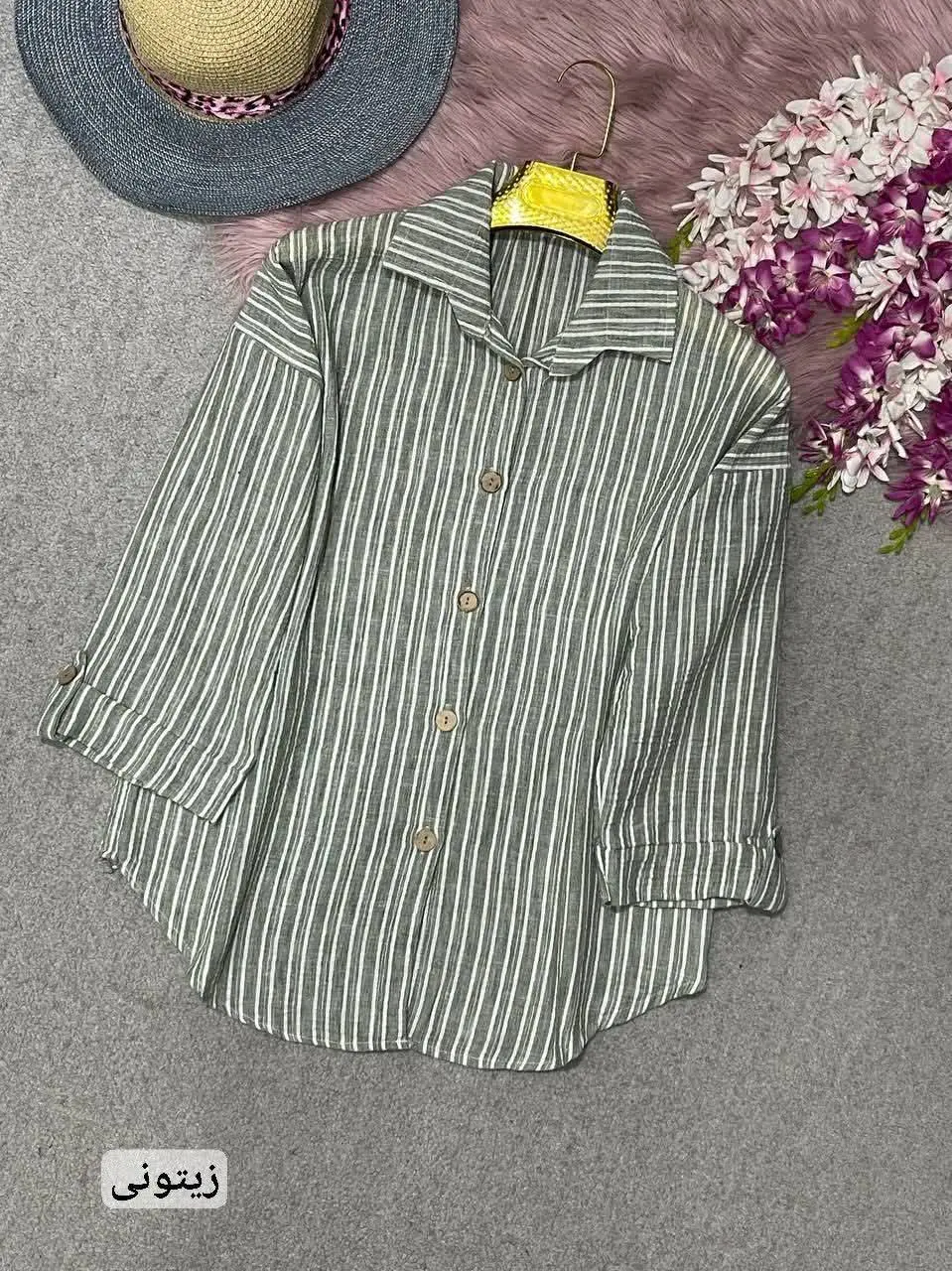 🛍نام: شومیزمانتویی پنبه🍃
