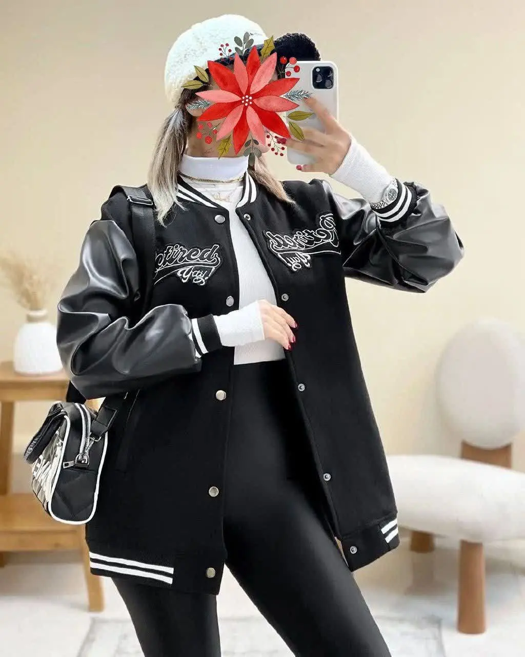 ❤️نام: سوییشرت بیسبالی
