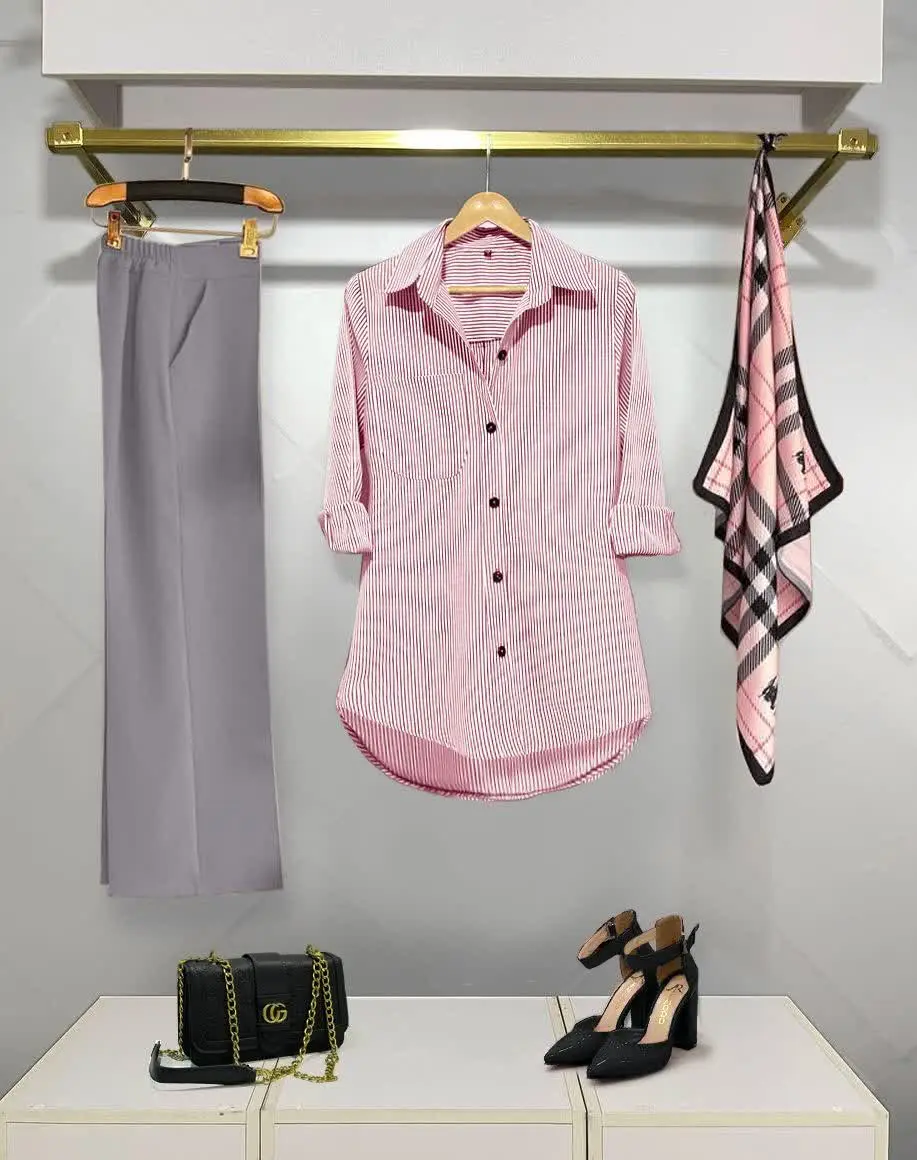 🍃شومیز مانتو، مدل گیلدا
