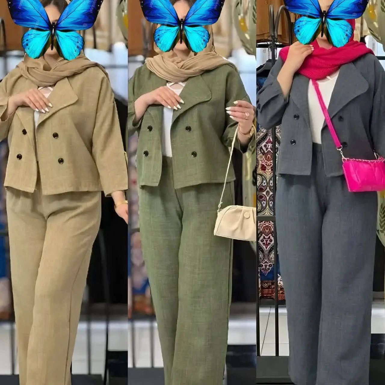  نام: کت شلوار شانتون شراره
