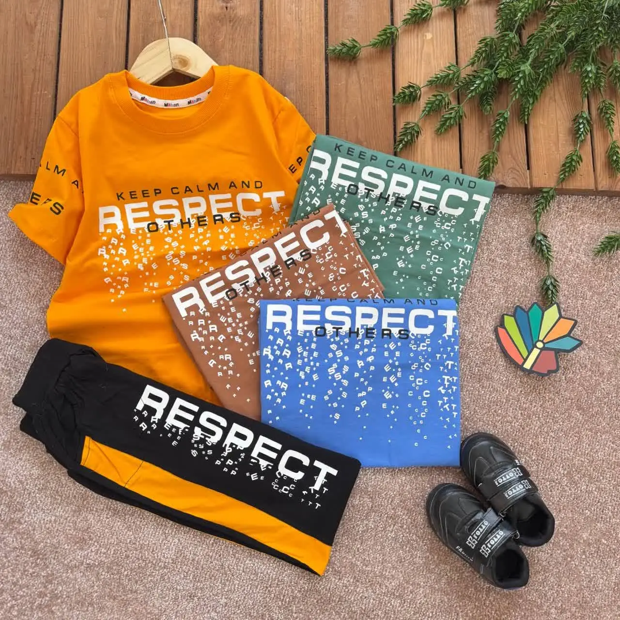 نام محصول: تیشرت شلوار حروف 
