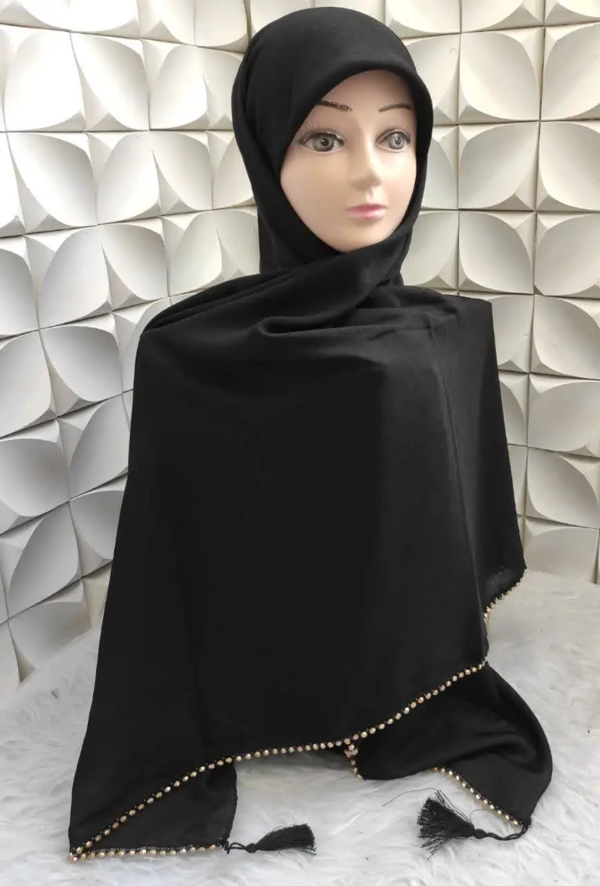 روسری نخی مرواریددوزی شده🌸 
