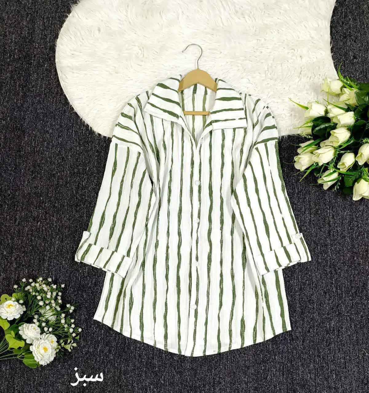 شومیز پری راه راه ۱۶۱۸