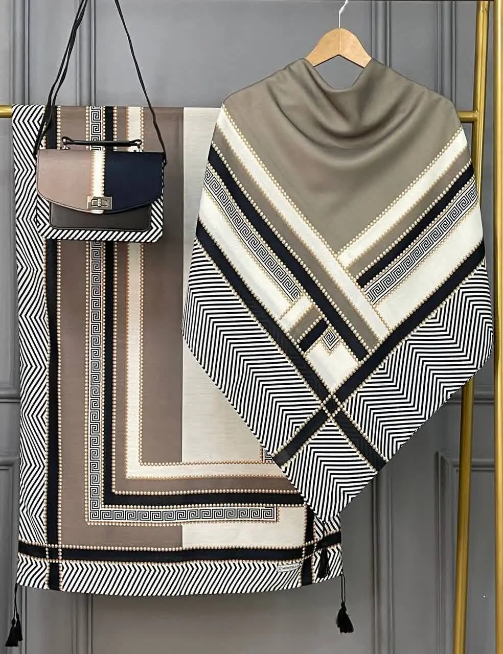 ست کیف و (روسری، شال) ورساچه🏺