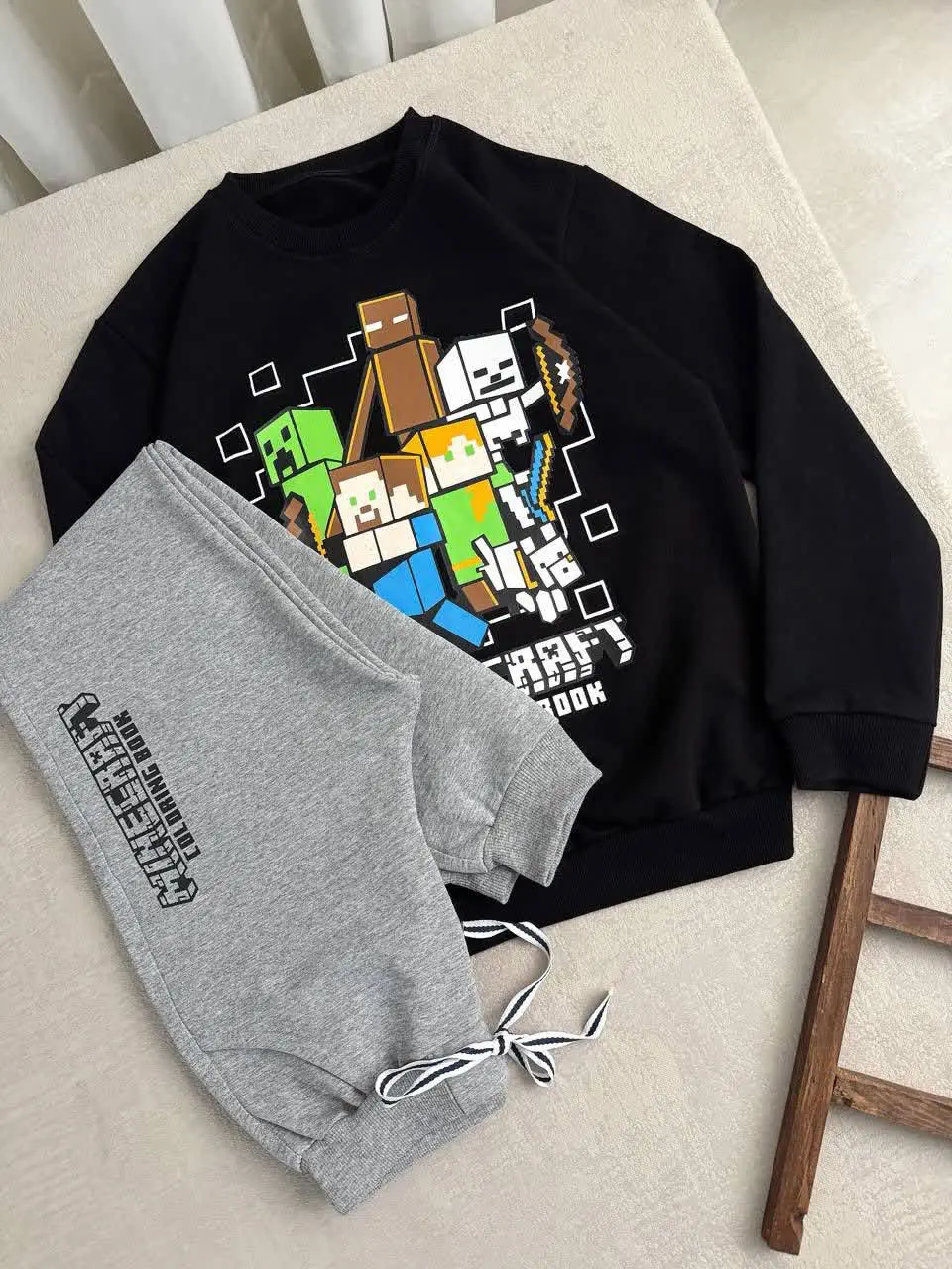 ✴️ بلوز شلوار ماینکرافت منا...