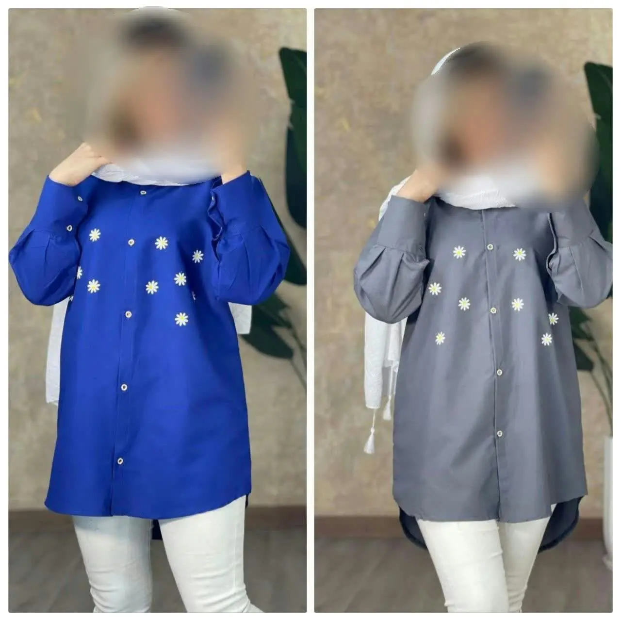 ✨نام: تونیک مانتویی بابونه🌱
