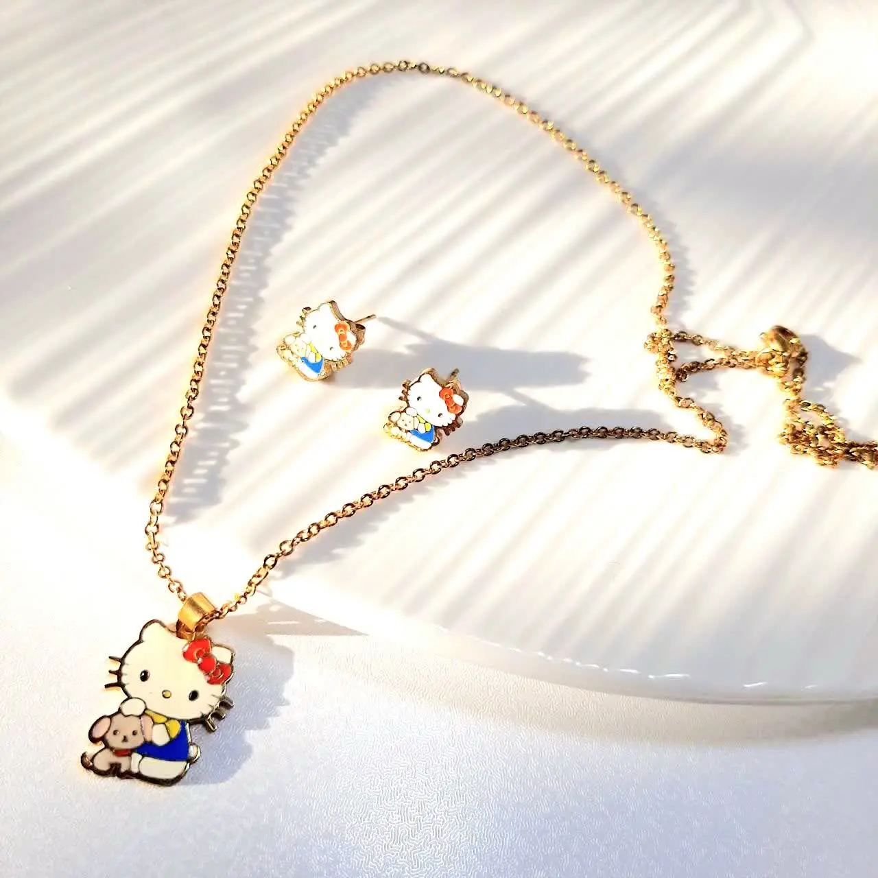 💠 *نیم ست استیل بچگانه مدل کیتی*
