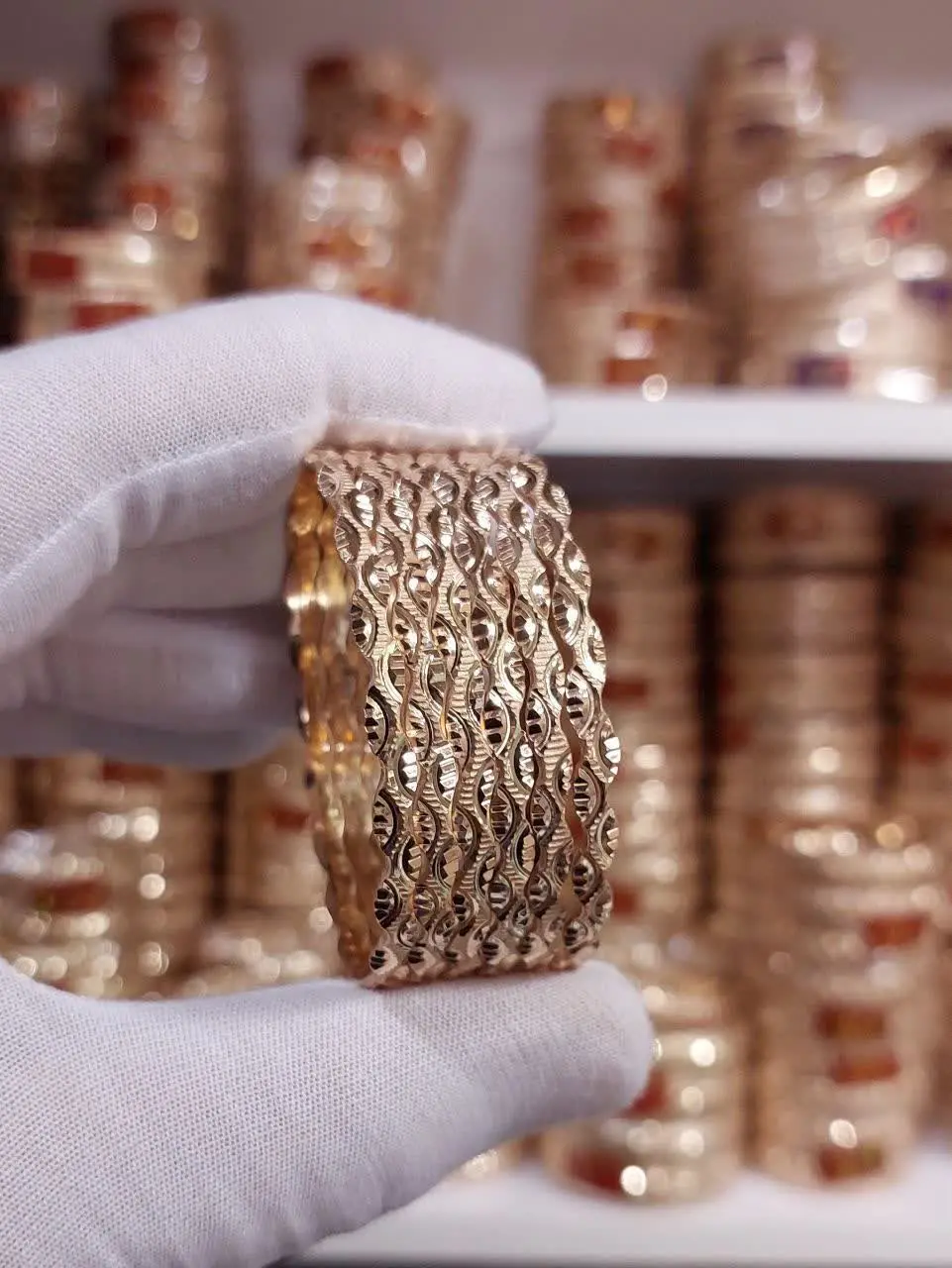 #النگو ریز ۳میل طلا‌روس جدید😍
