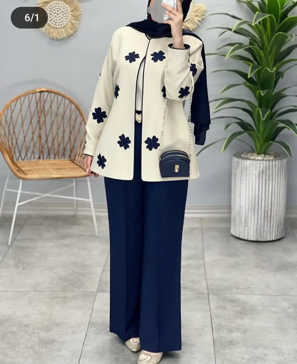 👚نام: کت و شلوار گلدار