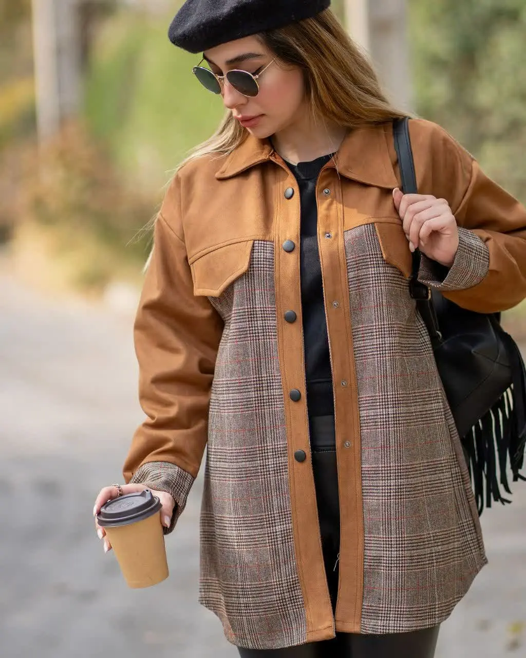 جنس: پشمی ضخیم و سوییت گرم بالا 
