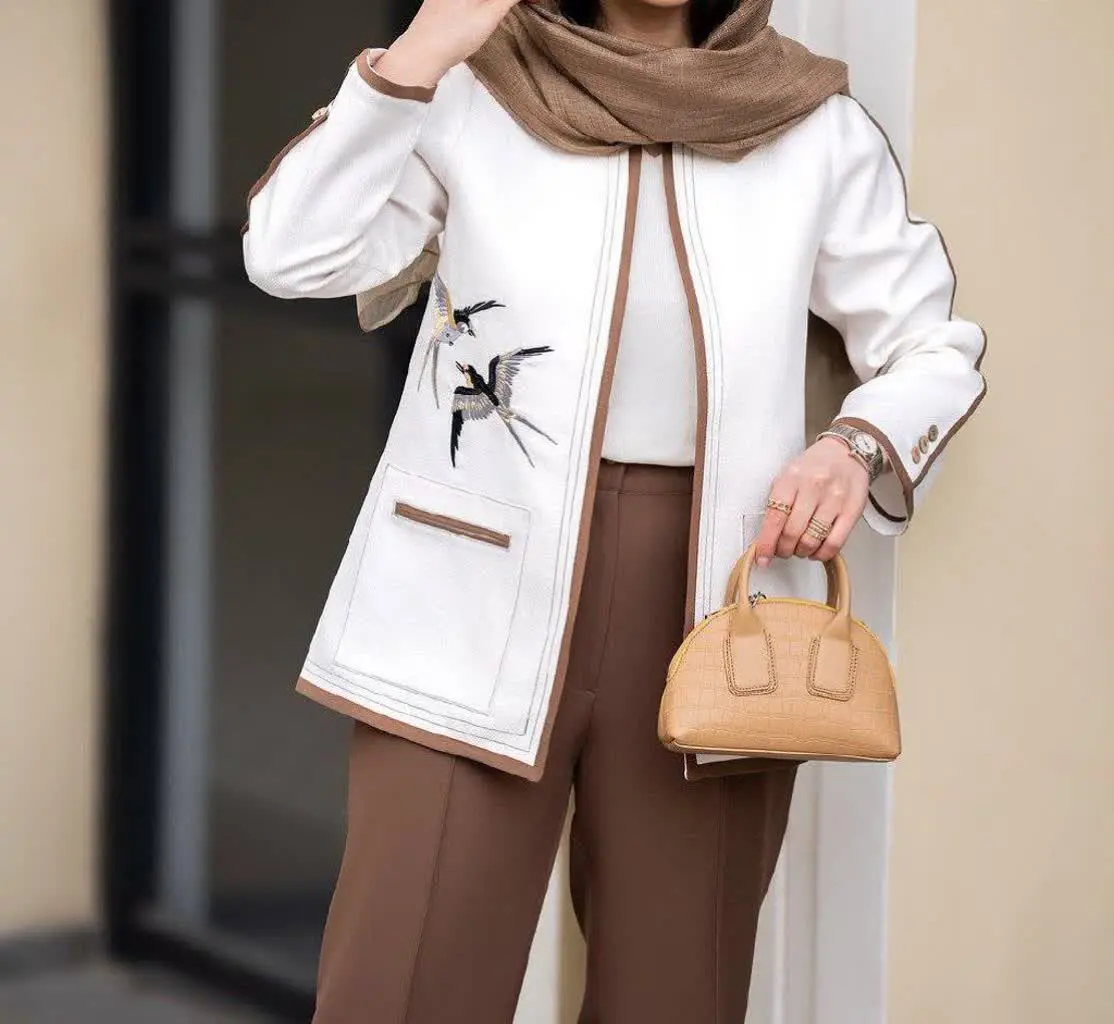 نام: #کت شلوار گلدوزی پرستو
