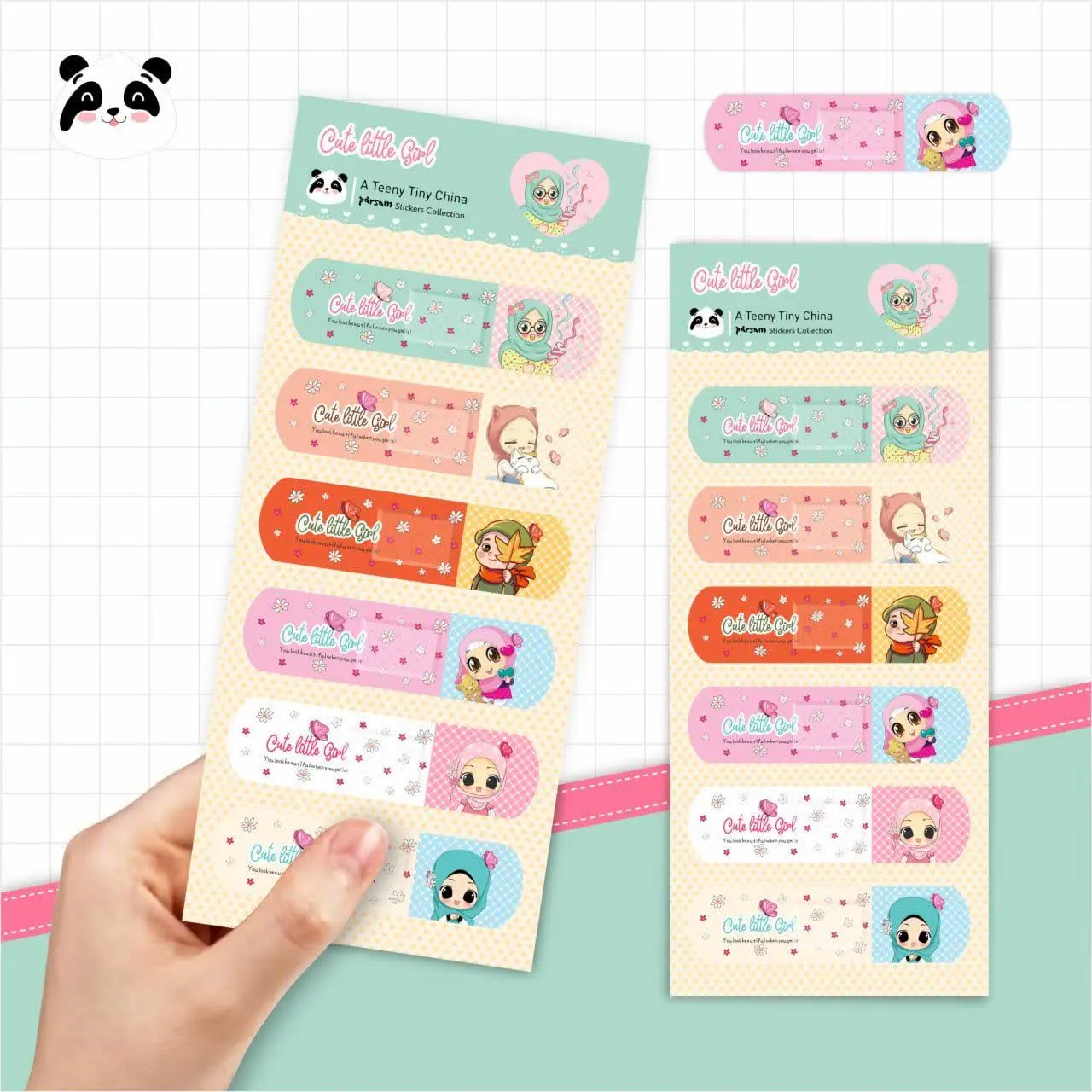 استیکر طرح چسب زخم
