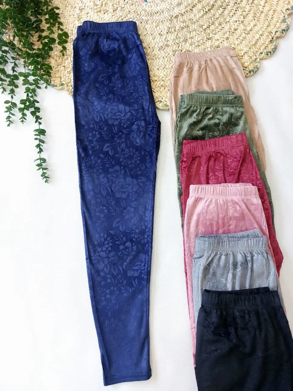 ✅شلوار مخمل طرحدار😍🌺