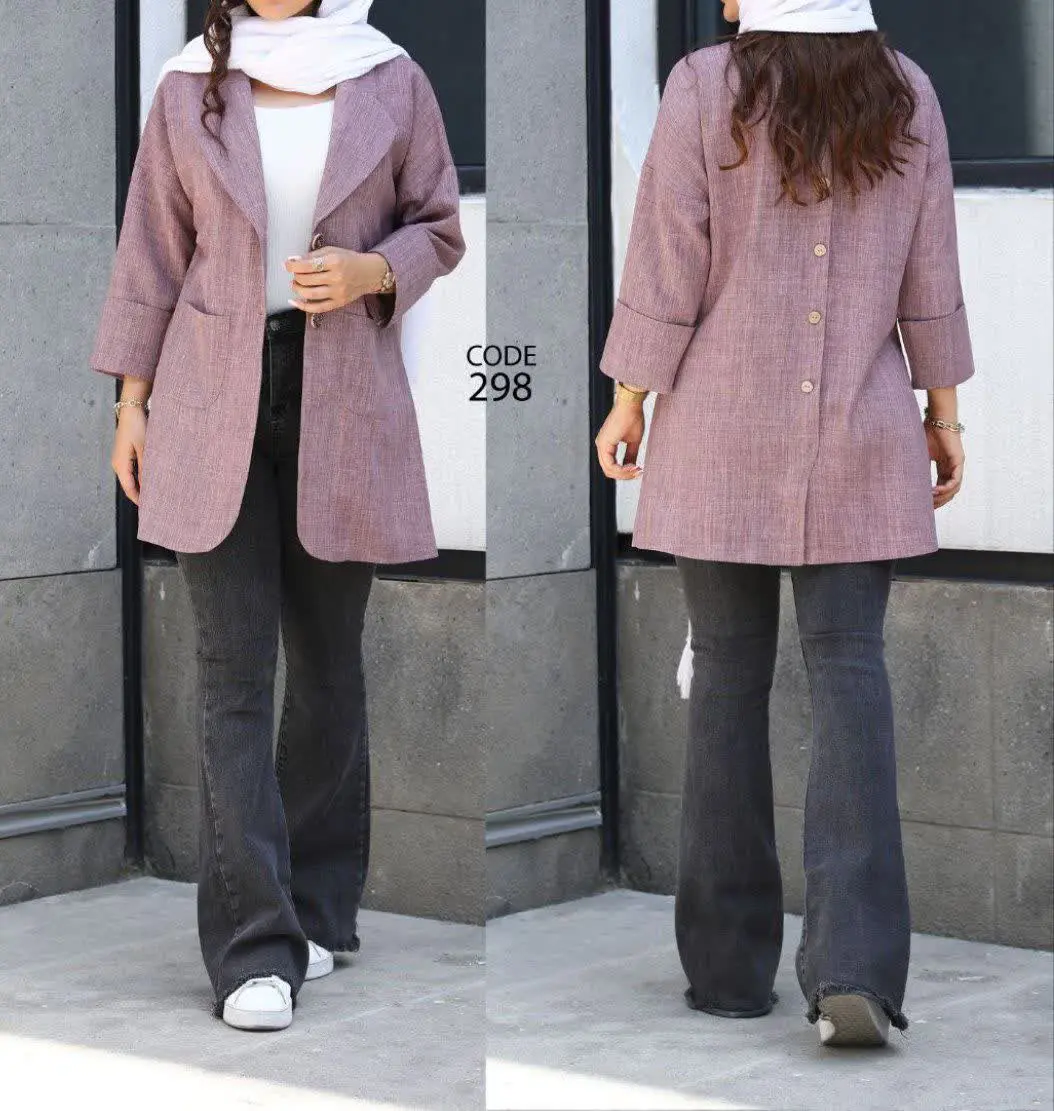 #مانتواسپرت #مانتودخترانه #جلوبسته #دایموند #ترک_لند
