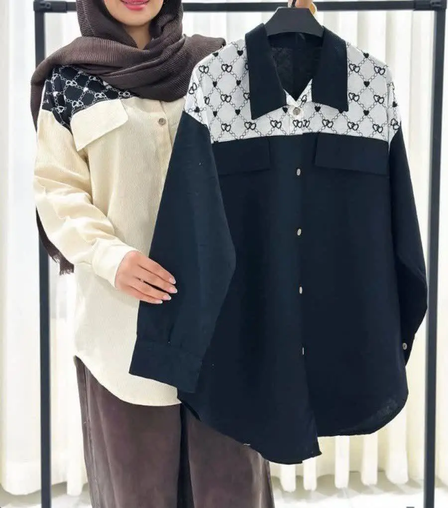 💞 مانتو ترکیبی ساده و شیک 💞