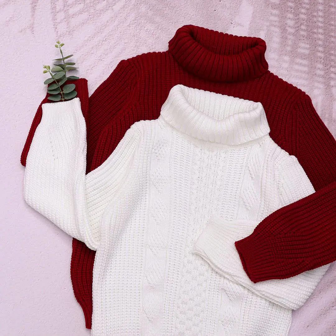 پلیور یقه اسکی دلبر 😍 
