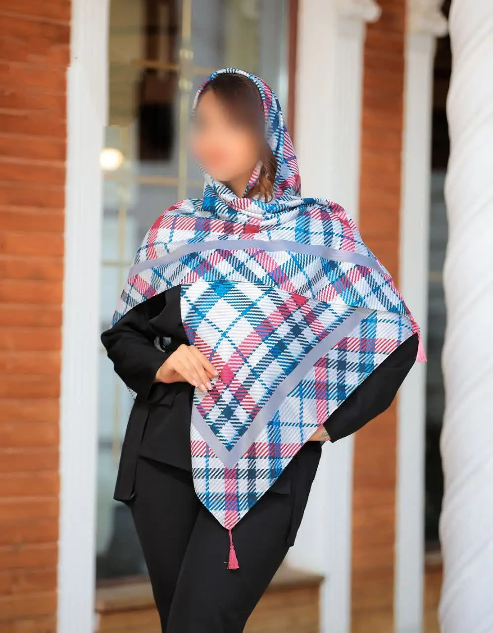 🍁#روسری_نخی_پاییزه
