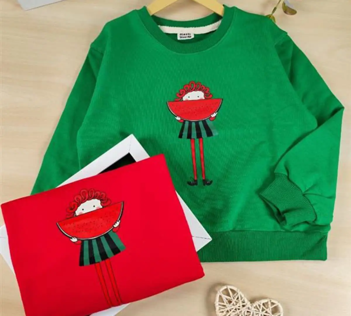 بلوز تک یلدایی فرفری و هندوانه
